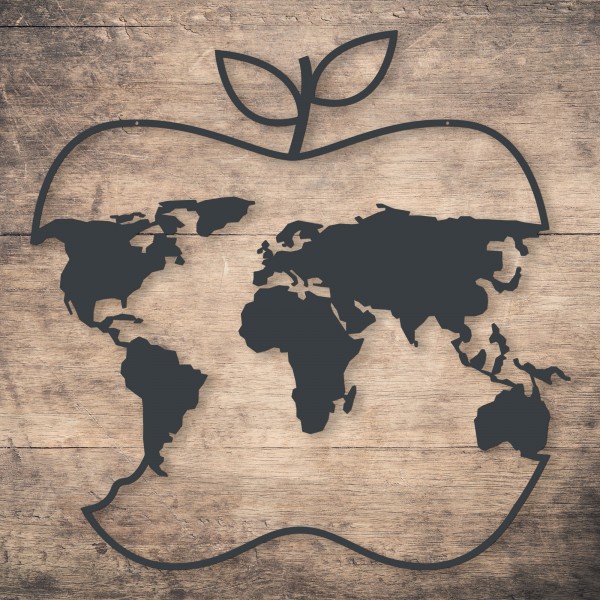 World Map Apple